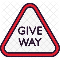 Give Way  Icon