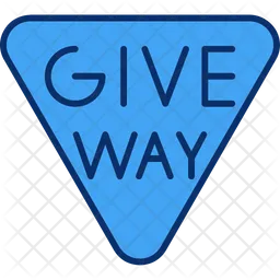 Give Way  Icon