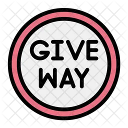 Give Way  Icon