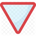 Give Way Road Sign Icon