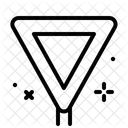 Give Way Traffic Give Away Icon