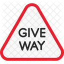 Give Way  Icon