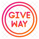 Give Way Traffic Sign Road Sign Icon