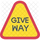 Give Way Or Stop Complete Give Highway Icon