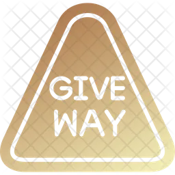 Give Way Or Stop Complete  Icon
