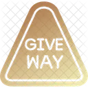Give Way Or Stop Complete Give Highway Icon