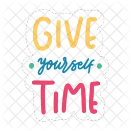 Give yourself time  Icon