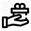 Giveaway Gift Box Icon