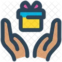 Gift Box Surprise Icon