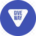 Give Way Sign Icon