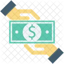 Giving Cash  Icon