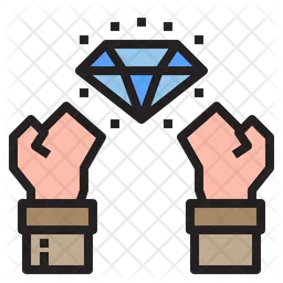 Giving Diamond  Icon