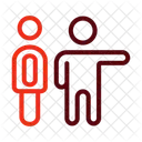 Giving Direction Pointing Indicating Icon
