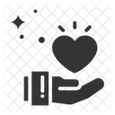 Giving Heart Medicine Health Icon