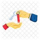Giving Key Handover Key Room Key Icon