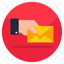 Giving Letter  Icon