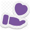 Giving love Icon