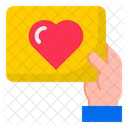 Giving Love Card Icon