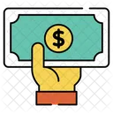 Giving Money Donation Charity Icon