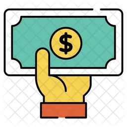 Giving Money  Icon