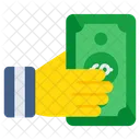 Giving Money Donation Charity Icon