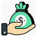 Giving Money  Icon