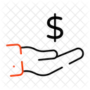 Giving Money  Icon