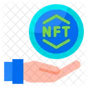 Giving Nft Coin  Icon