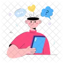 Giving Opinion  Icon