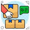 Giving parcel  Icon