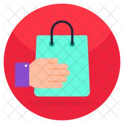 Giving Shopping Bag  Icon