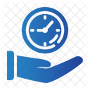 Giving Time Time Clock Icon