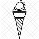 Sain Dessert Congele Icône