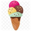 Arc En Ciel Creme Cone Icon