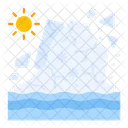 Naturaleza Hielo Iceberg Icono