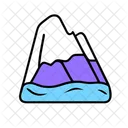 Glaciar Glaciares Calentamiento Icono