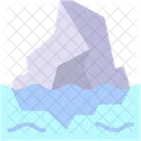 Glaciar Iceberg Derretimiento Icono