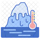 Glaciar Iceberg Artico Icono