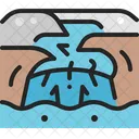 Glaciar Deshielo Naturaleza Icono