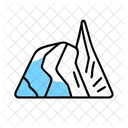 Glacier Glaciers Warming Icon