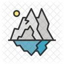 Glacier Nature Ice Icon