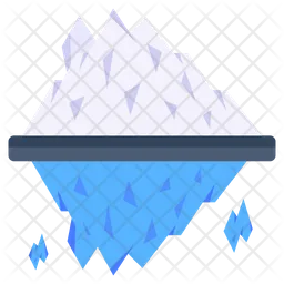 Glacier Melting  Icon