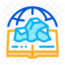 Glaciology Science Education Icon