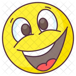 Glad Emoticon Emoji Icon