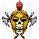 Gladiator Skull Warrior Icon