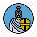 Gladiator Fighter Ancient Icon