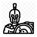 Gladiator Sparta Warrior Icon