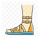 Gladiator-Sandalen  Symbol