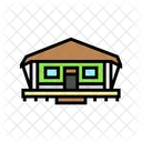 Glamping Tent Nature Icon