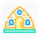 Glamping Tent Camp Icon